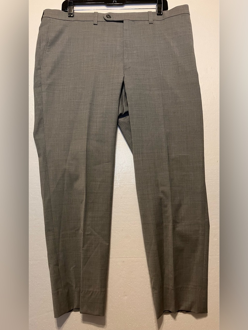 Men's Riviera Travel Pants by Jack Victor 38x30 Gray wool Blend